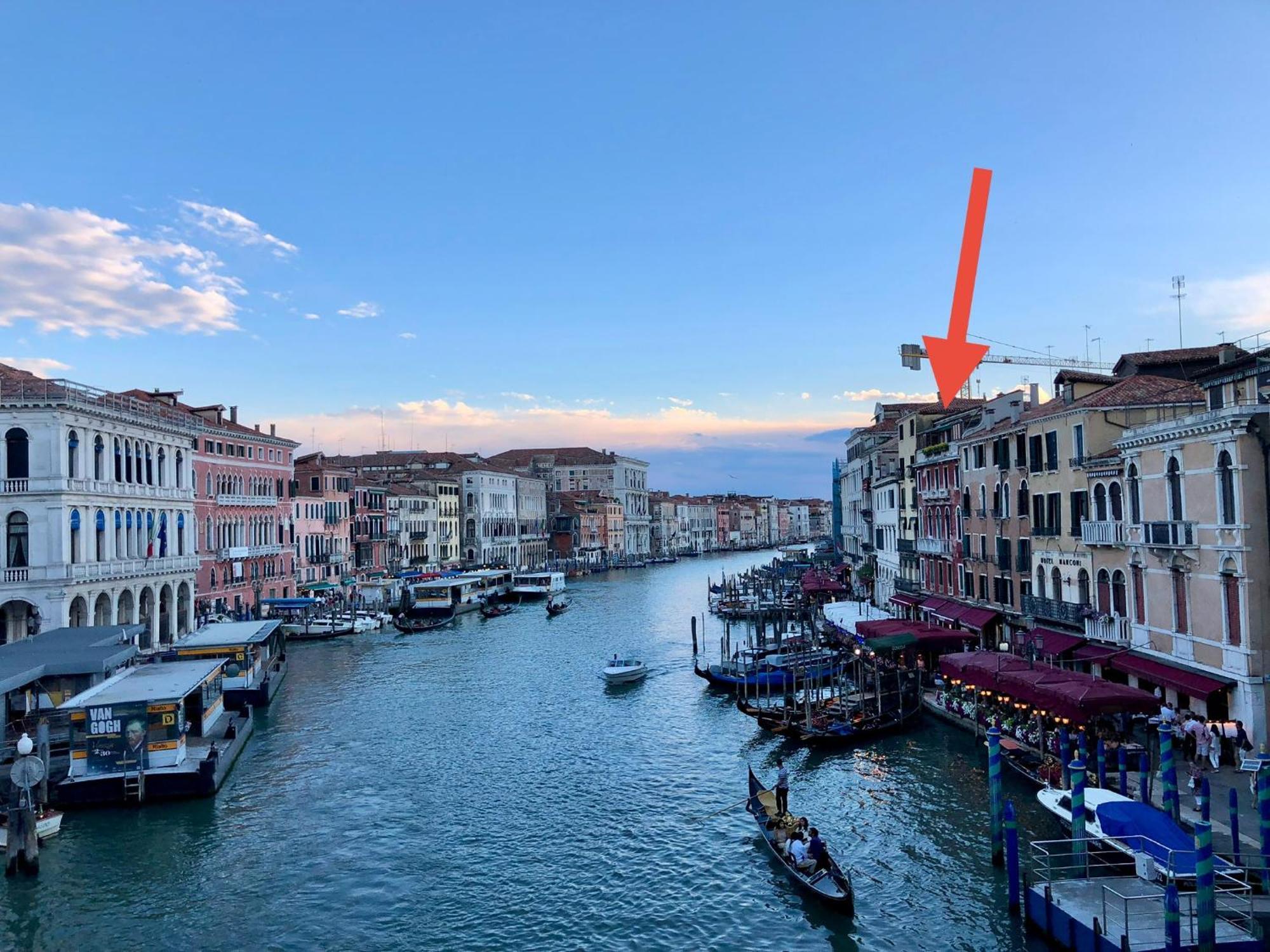 Rialto Terrace On The Grand Canal Venezia Eksteriør bilde